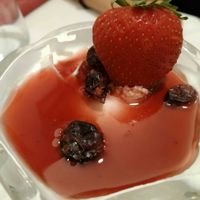 Panna Cotta vegana at Ristorante Gourmet in Elche
