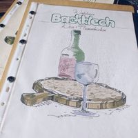 The menu at Backblech in Neustadt An Der Donau