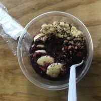 Acai Bowl goji berries bananas granola at Local Green Atlanta  in Atlanta