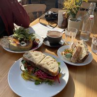   at Potager Garden Café in Falmouth