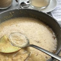 Liquid better drink than eat  at Café Wohnraum in Cologne