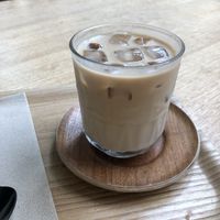 Iced Latte with Oat Milk   at Balance Deli in Frankfurt