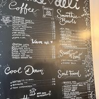 Menu  at Balance Deli in Frankfurt