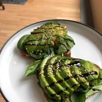 Delicious Acocado Bread at Balance Deli in Frankfurt