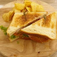 toast at Lily's Vegetarian Cafe in Penang