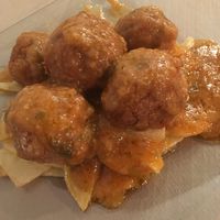 Albóndigas de soja at Escafandra in Madrid