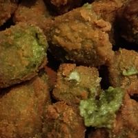 Croquetas de espinacas at Escafandra in Madrid