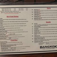  at Bangkok Thai in Chester