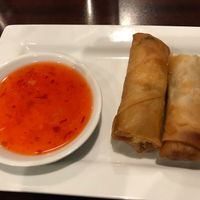 Veg Spring Rolls (3) at Bangkok Thai in Chester