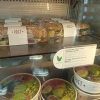 Veg options at Pret A Manger in Berlin