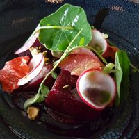 appetizer at Restaurant Cepes in Otterlo