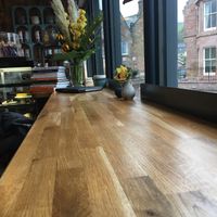 Window seating  at IV10 Cafe Bar Deli in Fortrose