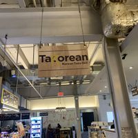 Cute little storefront in Union Market at Takorean - 5th St in Washington