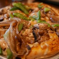 Pizza salvaxe #Veganuary at Salvaxe.MX in Mexico City