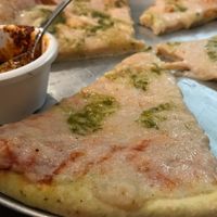 Four Cheese pizza  at Salvaxe.MX in Mexico City