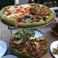 Pizzas Grandes en mitades  at Salvaxe.MX in Mexico City