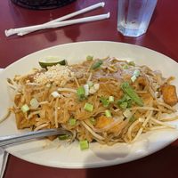 Tofu pad Thai  at Silver Dish in Provo