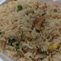 Pineapple fried rice with tofu at Silver Dish in Provo