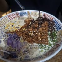 Soy milk ramen  at RaRa in Redfern