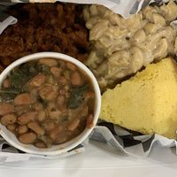 Here’s the platter BEFORE I ate every single thing!  at V-Grits and Chimera Brewing in Louisville