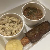 Southern Rib Platter  at V-Grits and Chimera Brewing in Louisville