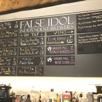 Beers on tap at V-Grits and Chimera Brewing in Louisville