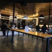 Ordering station and bar at V-Grits and Chimera Brewing in Louisville