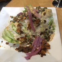 Wedge salad  at V-Grits and Chimera Brewing in Louisville
