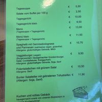 Lunch options - March 2026  at Spitzwegerich KG in Leibnitz