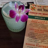 Margarita at Rail Trail Flatbread Co in Hudson