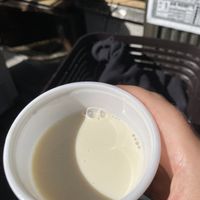 They also make AMAZING soy milk!!!    at Iriyama Tofu Shop in Kyoto