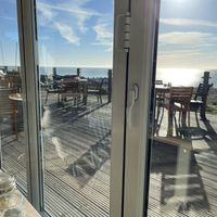 Views outside are stunning.. a pleasant beach walk too   at The Beach Deck in Eastbourne