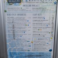 Menu1 at The Beach Deck in Eastbourne