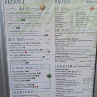 Menu3 at The Beach Deck in Eastbourne
