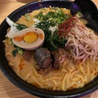 Spicy ramen at Ramen Hood - Pop up in New York City