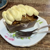 Carrot cake   at Hettie's Tearoom in Pitlochry