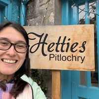   at Hettie's Tearoom in Pitlochry
