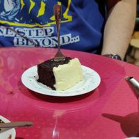 Chocolate cake at Hettie's Tearoom in Pitlochry