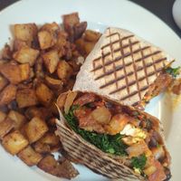 Alex's Vegan Burrito at Roasted in Bethlehem