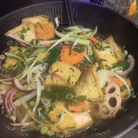 Soup with tofu yummy at Saigon Village in Gersthofen