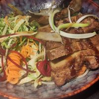 Vegan duck style with seitan at Saigon Village in Gersthofen