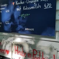 Vegan soup at Waldgaststätte Parkhäusl in Augsburg