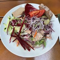 Veganer Wurstsalat   at Waldgaststätte Parkhäusl in Augsburg