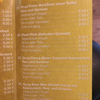 Takeaway Menu at Maethai in Augsburg