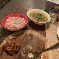 Aubergine curry  at Welle Gedara Homestay & Cooking in Weligama