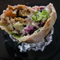 "Veganes" Seitandürüm at Olive Tree in Leipzig