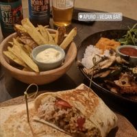 . at Apuro Vegan Bar in Porto