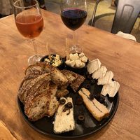 Vegan cheese platter 20€  at Apuro Vegan Bar in Porto