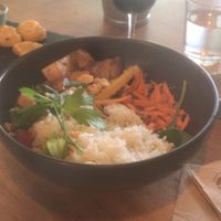 Rice Bowl fucking good  at Apuro Vegan Bar in Porto