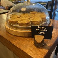 Pastel de nata   at Apuro Vegan Bar in Porto